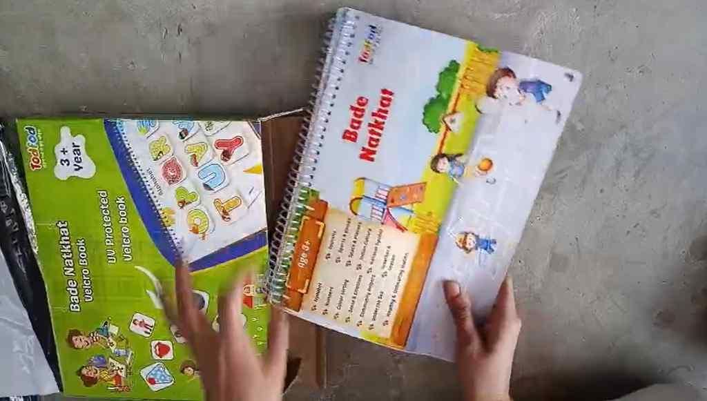 TodFod Bade Natkhat All in One Early Learning Board Book For Kids